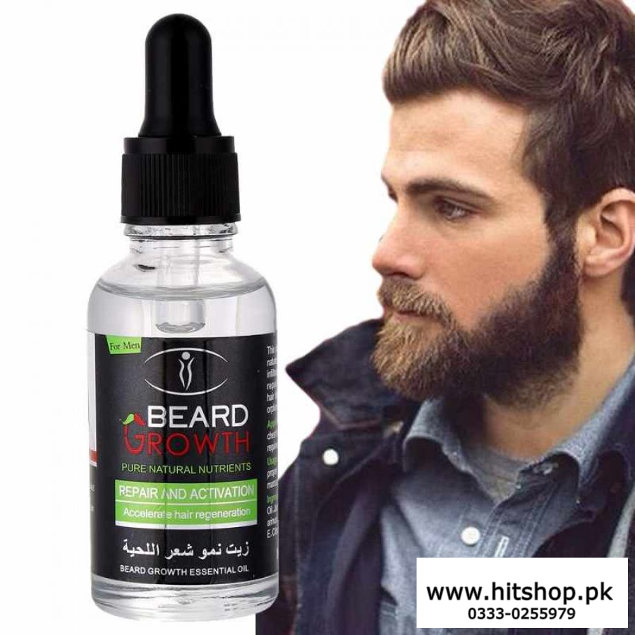 Natural Hair Growing Herbal Beard Oil 40Ml